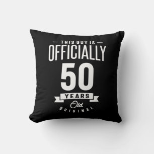 Coussin 50 Ans - 50e Anniversaire Drôle Cadeau