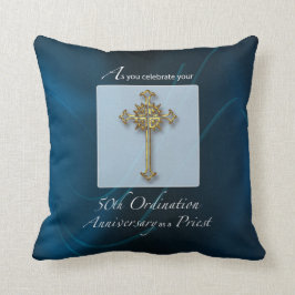 Coussin 50e anniversaire de l'ordination du prêtre