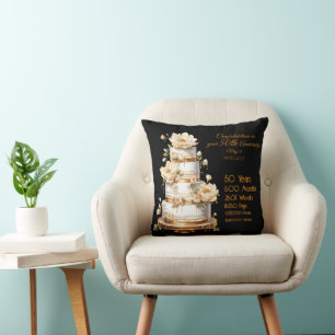 Coussin 50e anniversaire de mariage 