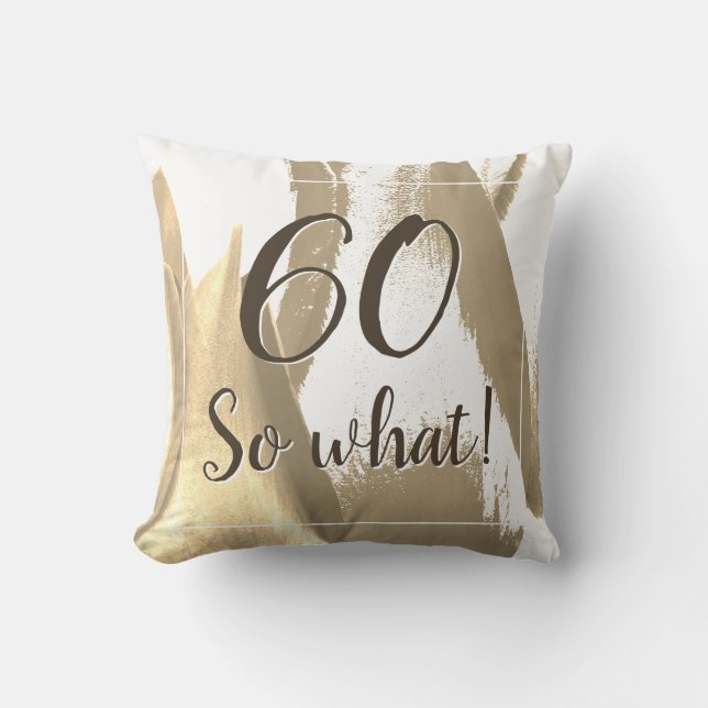 Coussin 60 Alors, quel Golden Tulip Flower 60e anniversair (Recto)