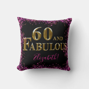 Coussin 60e anniversaire 