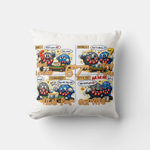 Coussin 6’7” Éléments de chimie vitaux pour la survie