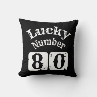 Coussin 80 - Lucky Numéro 80 Luck