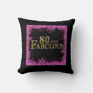 Coussin 80e anniversaire 