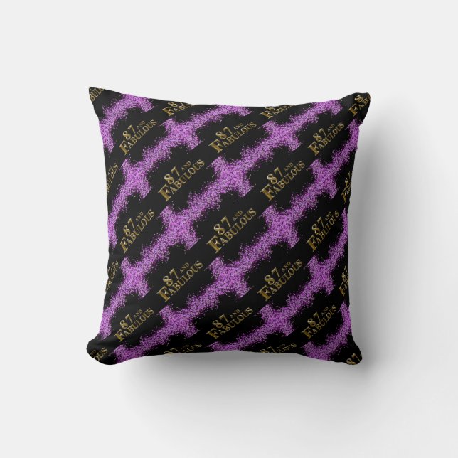 Coussin 87e anniversaire  (Recto)