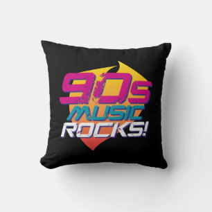Coussin 90s Music Rocks ! (Lumière)
