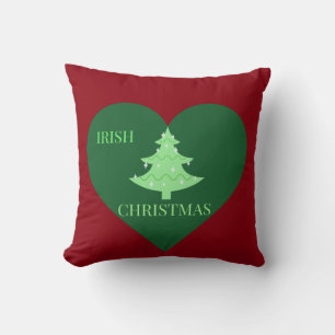 Coussin à 2 côtés de Noël irlandais