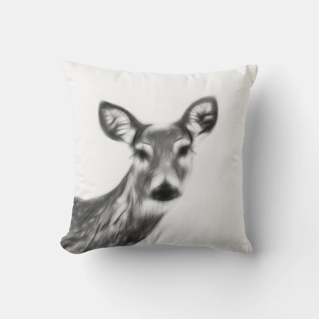 Coussin A Beautiful Deer (Recto)