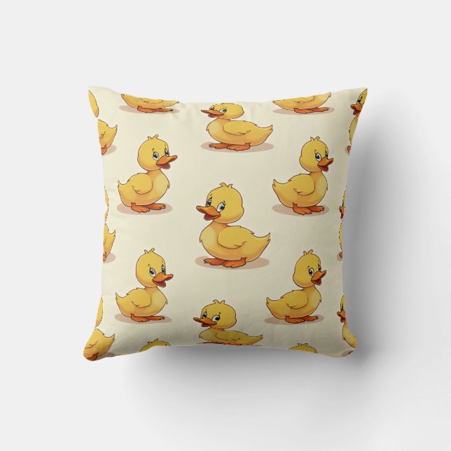 Coussin à canard jaune (Verso)