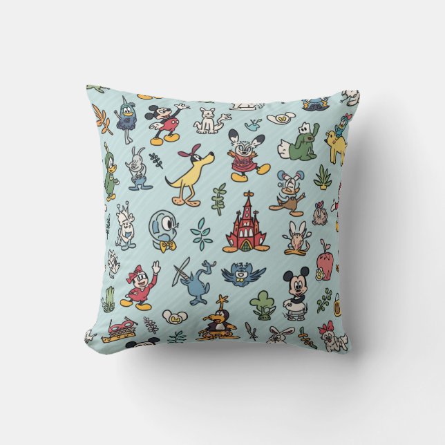 Coussin A cushion that dream of with a adorable character (Recto)