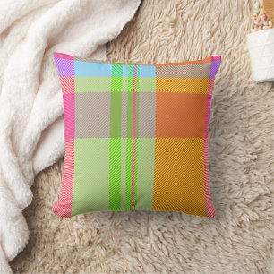 Coussin à damiers Coussin, Unique et Beau Motif T