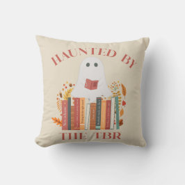 Coussin A Ghost Haunted by the TBR