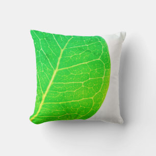 Coussin à jet de jambe vert Fig sauvage