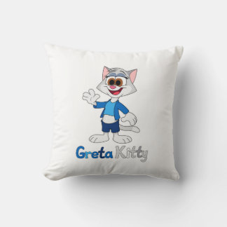 Coussin à jeter Greta Kitty