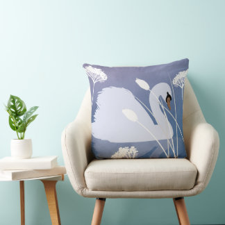 Coussin à lancer de chansons de cygne