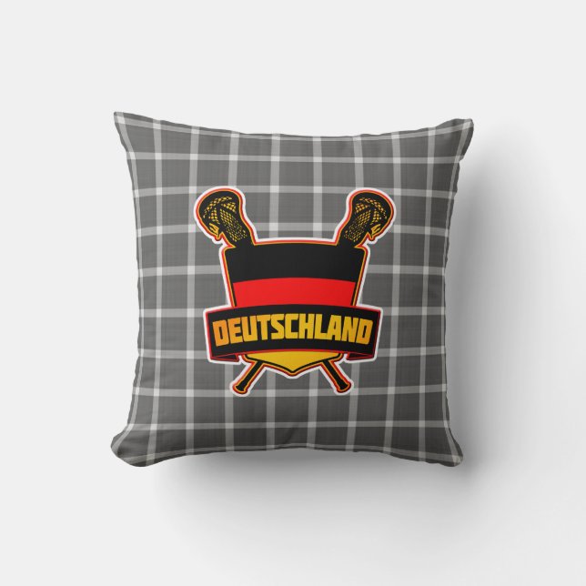 Coussin à lancer de crosse allemande (Recto)
