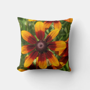 Coussin à lancer photo à fleurs 41 cm x 41 cm