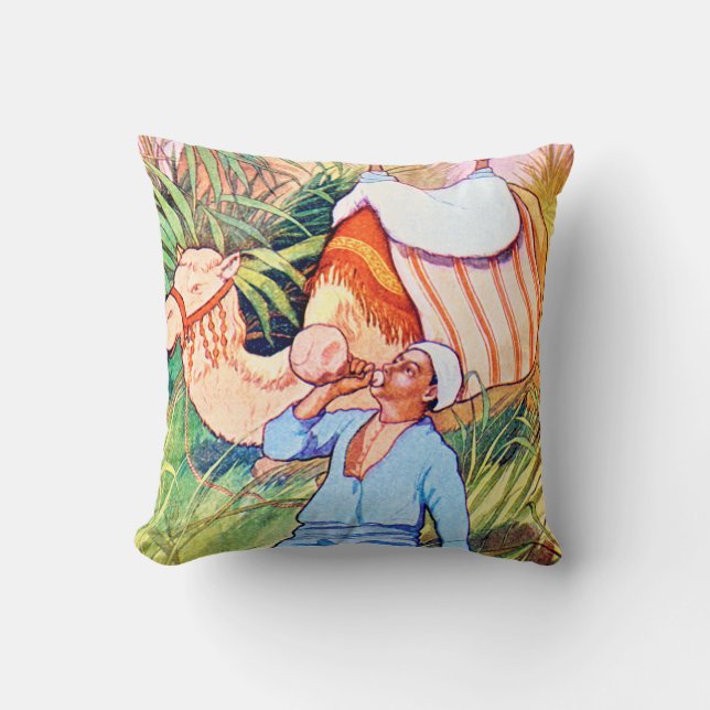 Coussin À L'Oasis (Recto)
