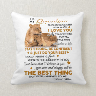 Coussin À mon grand-fils