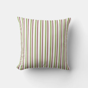 Coussin à motifs rayés