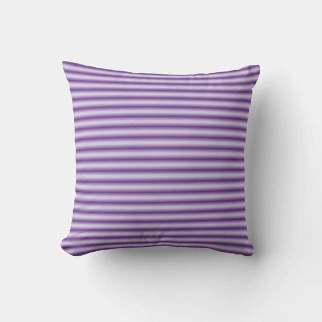 Coussin à rayures violettes (Recto)