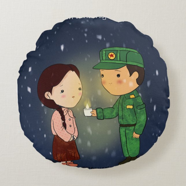 Coussin à thème Kdrama (Devant)