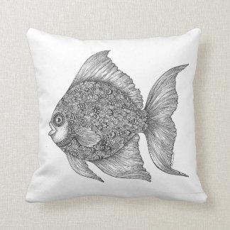 Coussin à thème Ocean Lake Fish