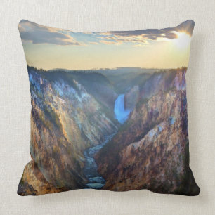 Coussin Abaissez les automnes du point de l'artiste