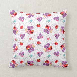 Coussin Abby Et Elmo 2 Mignon Motif