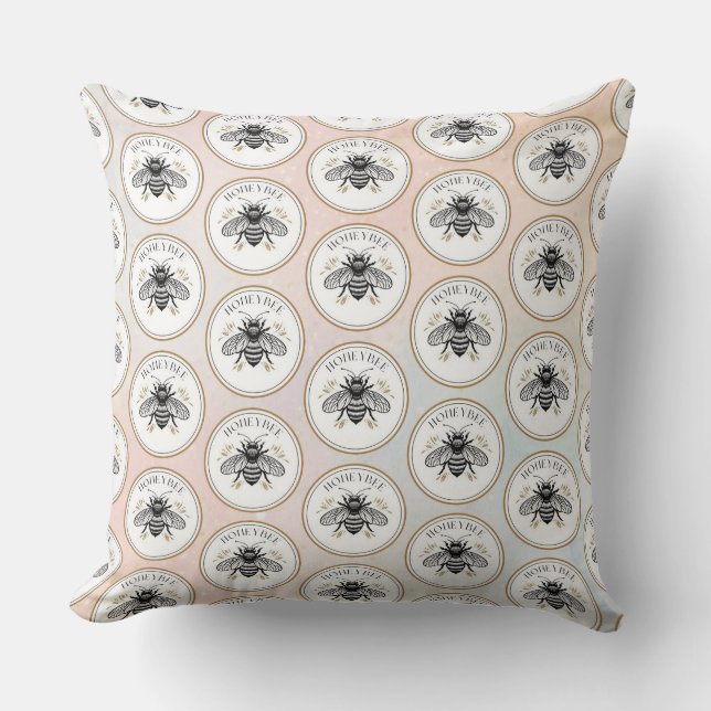 Coussin Abeille à miel (Recto)