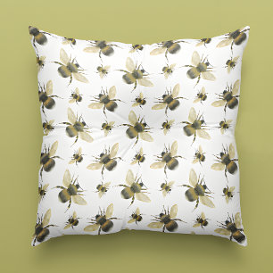 Coussin Abeille vintage