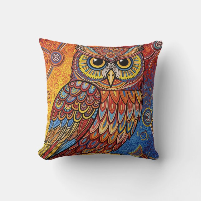 COUSSIN ABORIGINAL ART OF OWL (Recto)