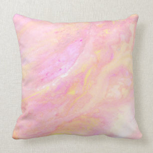 Coussin Abrégé sur rose succulent marbre de *~* iridesce