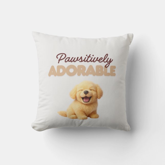 Coussin Absolument Adorable  (Recto)
