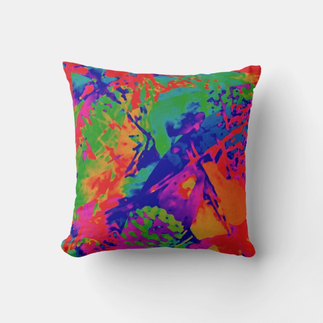 Coussin Absract Punk Rock Design (Recto)