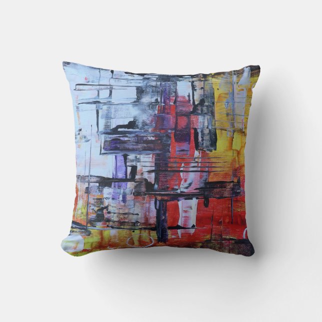Coussin Abstract Design (Recto)