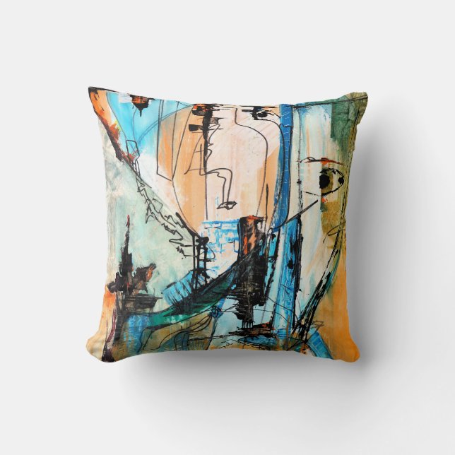 Coussin Abstract Design (Recto)
