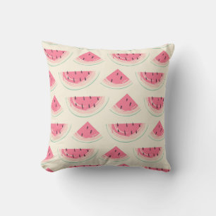 Coussin Abstract fruit seamless pattern. Creative colorful