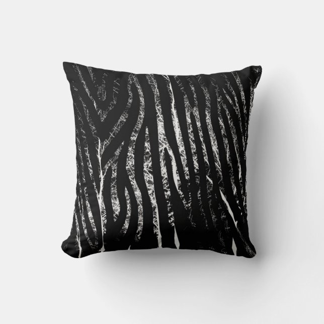 Coussin Abstract Zebra (Recto)