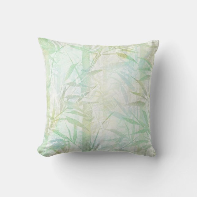 Coussin abstraction, design, style, intérieur, tropiques,  (Recto)