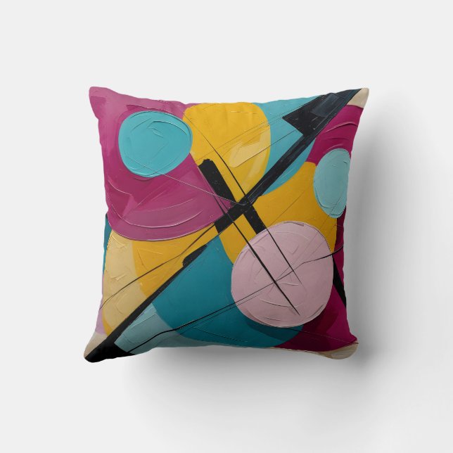 Coussin abstrait (Verso)