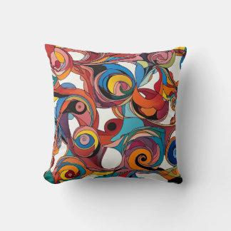 coussin abstrait