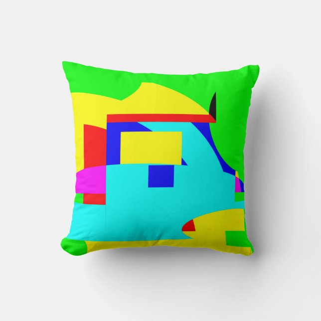 Coussin Abstrait (Recto)