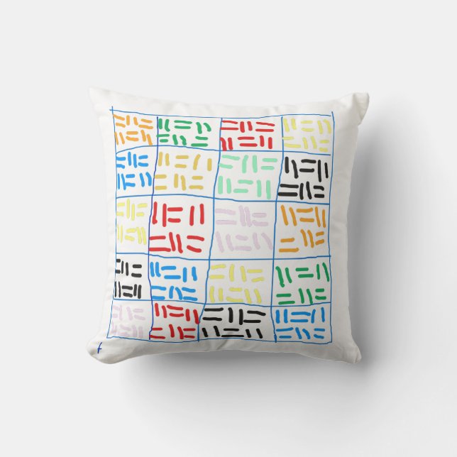 Coussin Abstrait-1 (Recto)