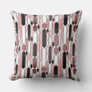 Coussin Abstrait 100624 - (Sangria)