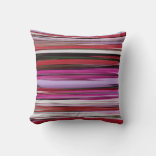 Coussin Abstrait #2 : Flou rouge