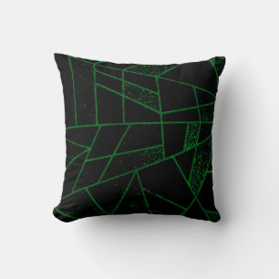 Coussin Abstrait #948 Vert