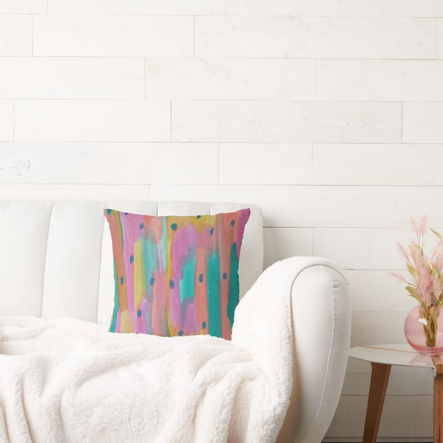 Coussin Abstrait coloré (Canapé)