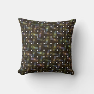 Coussin Abstrait égyptien Princess Cross Weave Motif,