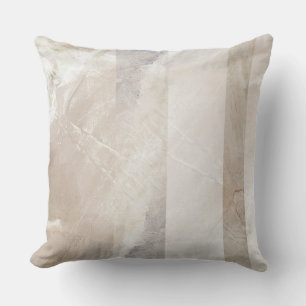 Coussin Abstrait géométrique neutre souple